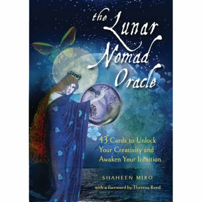 NEW Lunar Nomad Oracle Deck and Book Set by Shaheen Miro (2019) Lenormand Cards