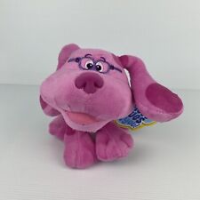 Blues Clues Magenta Plush Dog Puppy 15cm Pink Nickelodeon Soft Stuffed Toy Tag
