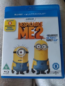 Despicable Me 2 - UK Blu-ray Extras Card Slipcase Minions