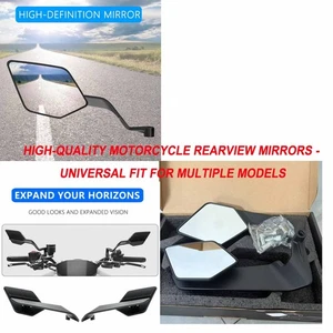For YAMAHA MT07 MT09/Tracer 900/9/GT Tenere 700 MT10 MT03 MT25 Rearview Mirrors - Picture 1 of 16
