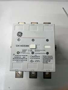 GE CK10BE300 Contactor 600v 300 Amp 3Ph 120v Bobina - Imagen 1 de 10