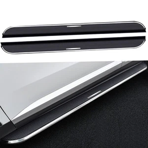 2 piezas estriberas aptas para Toyota BZ4X 2023-2026 barras laterales escaleras barra Nerf - Imagen 1 de 5