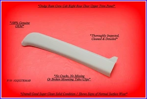 13–18 Ram Crew Cab Rear Right Upper Door Trim Panel OEM Interior Window Cover - Picture 1 of 3