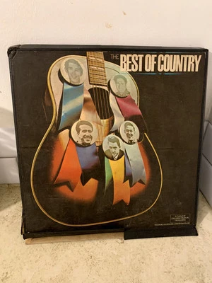 The Best Of Country: 4 Pc Set Of 33rpm Lp. Columbia Musical Treasures. 1967 - Image 1 of 4
