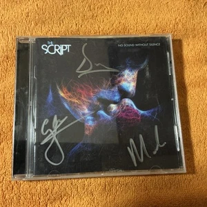 the script cd signed no sound Without Silence SIGNED - Picture 1 of 2