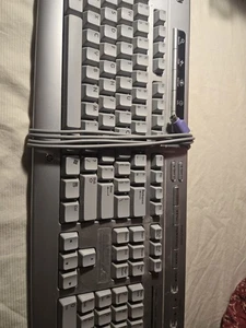HP PS/2 Keyboard Hewlett Packard KB-0228 Multimedia Wired Tested Excellent - Picture 1 of 9