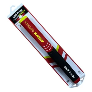 Golf Pride SNSR Contour Soft Putter Grip Rosso/Nero 140cc NOS 2016 su scheda - Foto 1 di 7