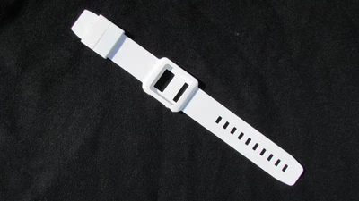 White Silicone Watch Band Wrist Strap Cover Case Apple iPod Nano 6th generation - Image 1 of 2