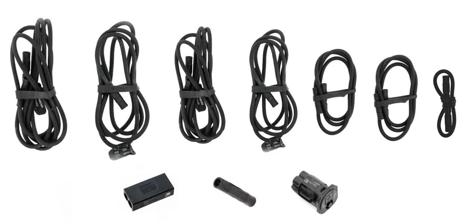 Kit de cableado Shimano Di2 E-Tube EW-SD50 paquete de 7 JC200 JC41 EW-RS910 extremo de barra Foto 1 de 1