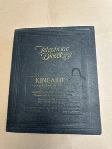 Antique 1933 Telephone Directory Boston Vicinity & Elbe Binder Advertising NET&T - Picture 1 of 19