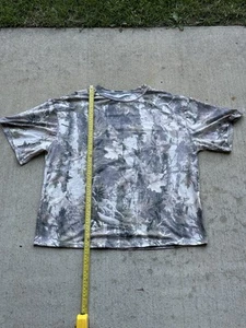 Camo t shirt made out of compression material  USE MEASUREMENTS AS SIZE  #Camo - Picture 1 of 3