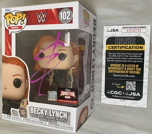 Becky Lynch Signed WWE Funko Pop 102 Target Con Exclusive Autograph w/ JSA COA - Picture 1 of 8