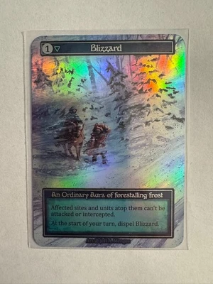 Sorcery Contested Realm Beta Blizzard Foil Summer Corrected - Image 1 of 2