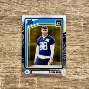 AJ Barner 2024 Donruss Optic Rated Rookie Prizm Seahawks RC Football Karte - Bild 1 von 4