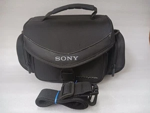 SONY HANDYCAM Vídeo Camera Recorder Soft Carrying Case Bag **EXC+ - Picture 1 of 6