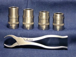 Indian Scout Motorcycle Valve Covers and Pliers - Picture 1 of 2