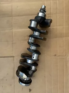 2010 BMW 750i X6 4.4L Twin Turbo N63B44 Crankshaft Assembly 11237581160 OEM - Foto 1 di 12