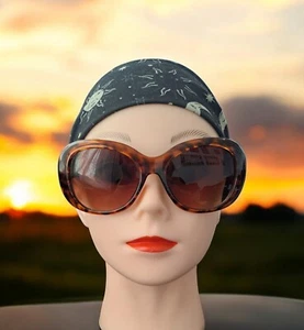 JBK Modern Vintage Oval Sunglasses Tortoise Shell Brown Frame/Lens Quality.  - Picture 1 of 18