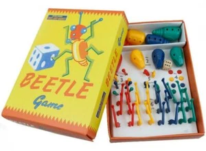 Retro Style Build A Beetle Game New 2-4 Players Family Fun - Picture 1 of 3