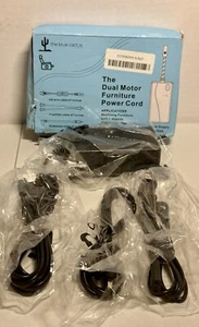Blue Cactus Dual Motor Reclining Furniture Power Cord Cable 29V 2A RT60-2902000 - Picture 1 of 3