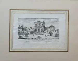 Druck ROMA 1699 Original Radierungen Stich Chiesa di San Gregorio al Celio - Bild 1 von 12