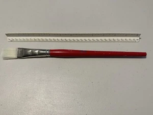 Winsor & Newton 12 University-F Paintbrush Used As Is - Picture 1 of 6