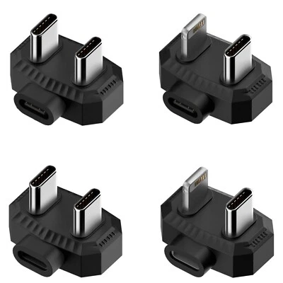 1 TO 2 USB Type C TO USB C Charging Converter Charger Cable adapter - Image 1 of 2