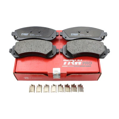 Pastillas de freno delanteras de cerámica TRW Pro herrajes para Buick Chevrolet Oldsmobile Pontiac Foto 1 de 4