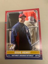Doug Henry 2019 Northwest Arkansas Naturals Team Card
