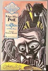 Classics Illustrated 1990 primera edición #1 The Raven Edgar Allan Poe - Imagen 1 de 7