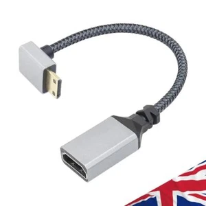 20CM Male To Female Converter Adapter V2.0 Right Angled 0.2M Stable Transmission - Bild 1 von 7