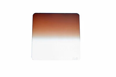A Size Dark Tobacco Graduated Filter Resin CR39 Filter Cokin A Size Compatible - Image 1 of 3