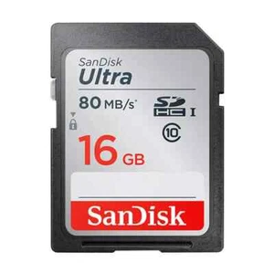 Sandisk Ultra 16 GB SDHC UHS-1 Memory Card for Camera Speed up to 120MB/s** - Picture 1 of 1