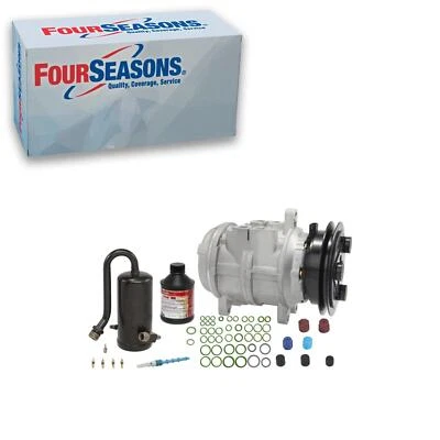 Kit de compresor de aire acondicionado 4 estaciones para Ford F-350 1983-1987 Foto 1 de 4