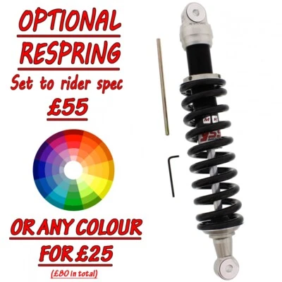 BMW R65 g / S 1987-1992 R80 G/S 1980 - 1987 YSS AMMORTIZZATORE me302-365t-05 Foto 1 de 2