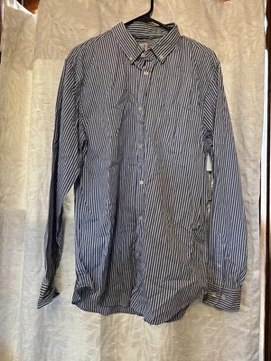 JC Penny 80s 2 Ply Button Up Shirt L - Image 1 of 4