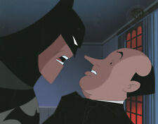 Superman Animated Series- Original Production Cel/OBG-Batman/Penguin-Knight Time