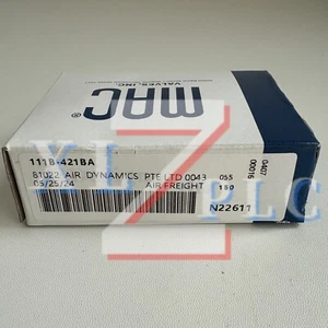 1PCS New MAC 111B-421BA 111B-421BAAA solenoid valve In Box* - Picture 1 of 7