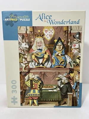 ALICE IN WONDERLAND: 300 PIECE JIGSAW PUZZLE POMEGRANATE COMPLETE PRE-OWNED VG - Image 1 of 4