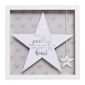 Arte de pared enmarcado recuerdo regalo para parejas pequeñas cosas ocupan más espacio en el corazón - Imagen 1 de 1