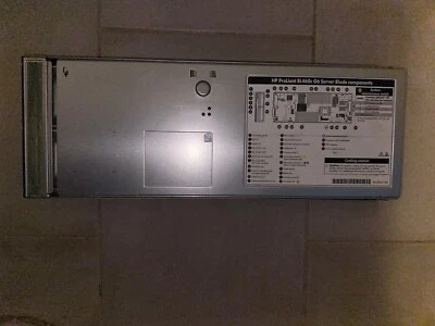 HP Proliant BL460C G6 Blade Server 2x Xeon X5540 2.53GHz QPI 48GB RAM NO HDD - Image 1 of 4