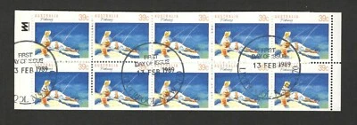 AUSTRALIA-USED BOOKLET- FISHING - 1989. - Image 1 of 2