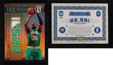 2011-12 Panini Gold Standard 14K Memorabilia Prime /25 Paul Pierce #26 HOF