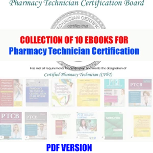 Pharmacy Technician Certification Exam Review COLLECTION - Picture 1 of 1