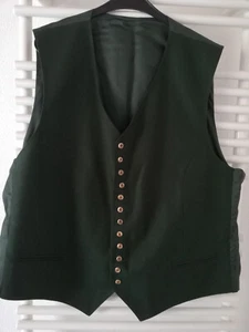 allwerk trachtenweste gilet herren grün 64 neu - Bild 1 von 2