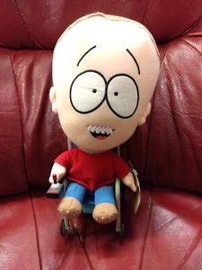South Park Timmy Rollstuhl 12 Zoll Plüschtier Stofftier 2001 Fun 4 alle, Batterie leer - Bild 1 von 6