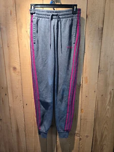 Adidas Three Stripe Track /Sweat Pants CuffedPockets Womens Size XS - Picture 1 of 7
