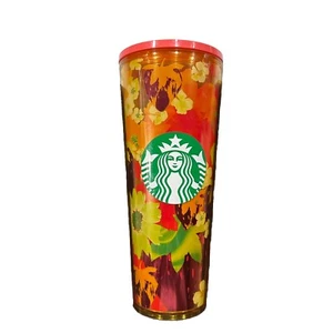 Starbucks Floral Sunflowers Strawberries Venti Cold Cup 2022 Spring 24 oz - Foto 1 di 5