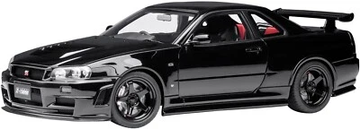 AUTOart 1/18 NISSAN SKYLINE NISMO R34 GT-R Z-tune 77463 Black Pearl New - Image 1 of 4