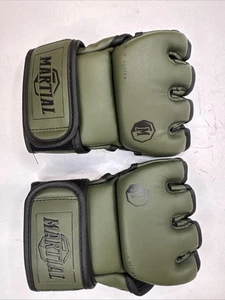 Martial MMA Handschuhe Größe L grün neu Kampfsport Training Sparring - Bild 1 von 6